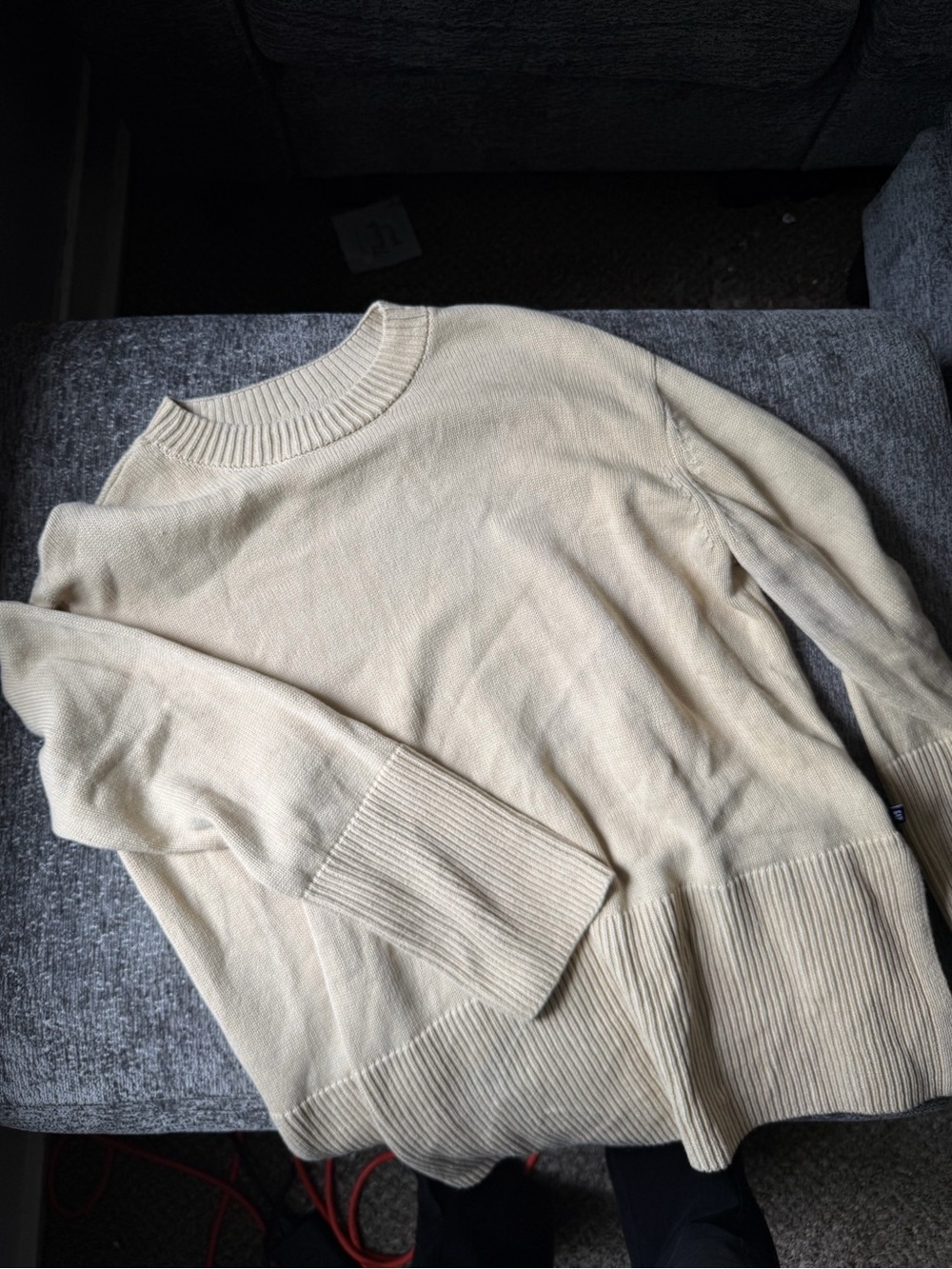 100% cotton gap sweater